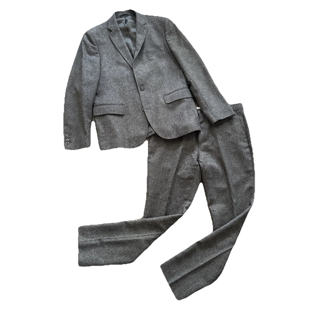 Flint and Tinder Wool Suit Men 40S 34x30 Gray Slim Fit Huckberry Portugal